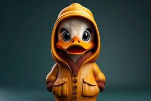 تصویری از جوجه اردک زشت