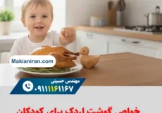 خواص گوشت اردک برای کودکان | ارزش غذایی، مزایا و راهنمای مصرف