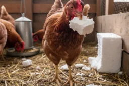 علت خوردن یونولیت توسط مرغ